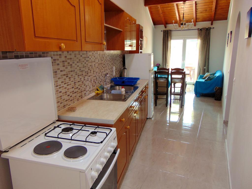 Villa Skabus - Apartment Liapades Bagian luar foto